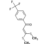 CAS#: 116609-87-1， 3,3-Bis(Methylsulfanyl)-1-[4-(Trifluoromethyl)Phenyl]-2-Propen-1-One