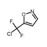 结构式 CAS# 116611-76-8, 5-[氯(二氟)甲基]-1,2-恶唑