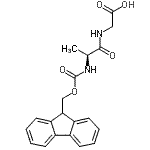 CAS#: 116747-54-7， N-[(9H-Fluoren-9-Ylmethoxy)Carbonyl]-L-Alanylglycine