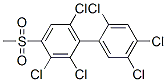 CAS#: 116806-76-9， 4-Methylsulfonyl-2,2',3,4',5',6-Hexachlorobiphenyl