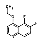 CAS#: 117201-02-2， 4-Ethoxy-5,6-Difluoroquinoline