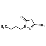 CAS#: 117320-52-2， 5-Amino-2-Butyl-2,4-Dihydro-3H-Pyrazol-3-One