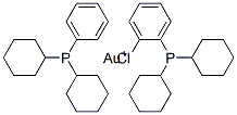 CAS#: 117412-16-5， Chlorobis(Dicyclohexylphenylphosphine)Gold(I)