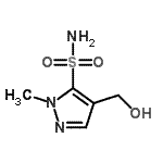 CAS#: 117519-42-3， 4-(Hydroxymethyl)-1-Methyl-1H-Pyrazole-5-Sulfonamide
