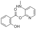 CAS 登录号：117525-87-8， 2-羟基苯甲酸, N-甲基吡啶-3-胺
