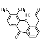 CAS#: 117570-93-1， 2-[2-(Carboxymethyl)Phenoxy]-3,4-Dimethylbenzoic Acid