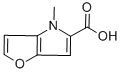 structure of CAS# 117613-30-6, 4-Methyl-4H-Furo[3,2-b]Pyrrole-5-carboxylic Acid;4-Methyl-4H-Furo[3,2-B]Pyrrole-5-Carboxylic Acid, Tech;4H-Furo[3,2-B]Pyrrole-5-Carboxylicacid,4-Methyl-(9CI);4-METHYL-4H-FURO[3,2-B]PYRROLE-5-CARBOXYLIC ACID