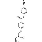 CAS#: 117709-26-9， 4-Cyanophenyl 4-(2-Methylbutoxy)Benzoate