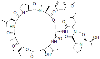 CAS#: 117710-03-9， Nordidemnin B
