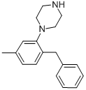 CAS#: 117827-81-3， 1-[5-Methyl-2-(Phenylmethyl)Phenyl]Piperazine