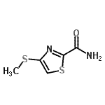 CAS#: 117884-17-0， 4-(Methylsulfanyl)-1,3-Thiazole-2-Carboxamide