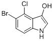 CAS#: 117887-41-9， 5-Bromo-4-Chloro-1H-Indol-3-Ol