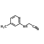 CAS#: 117890-30-9， [(4-Methyl-2-Pyridinyl)Amino]Acetonitrile