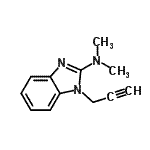 CAS#: 117953-91-0， N,N-Dimethyl-1-(2-Propyn-1-Yl)-1H-Benzimidazol-2-Amine