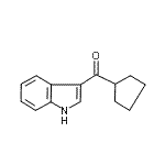 CAS 登录号：117954-38-8， 环戊基(1H-吲哚-3-基)甲酮