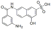 CAS#: 118-50-3， 7-[(3-Aminobenzoyl)Amino]-4-Hydroxynaphthalene-2-Sulfonic Acid