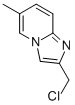 structure of CAS# 118000-40-1, 2-(Chloromethyl)-6-Methyl-Imidazo[1,2-a]Pyridine;2-(Chloromethyl)-6-Methyl-Imidazo[1,2-A]Pyridine;Zinc03888227