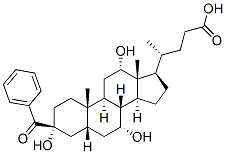 CAS#: 118121-37-2， 3-Benzoylcholic acid