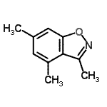 CAS#: 118251-97-1， 3,4,6-Trimethyl-1,2-Benzoxazole