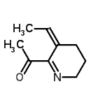 CAS#: 118355-72-9， 1-[(3Z)-3-Ethylidene-3,4,5,6-Tetrahydro-2-Pyridinyl]Ethanone