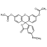 CAS#: 118378-76-0， 5-Isothiocyanato-3-Oxo-3H-Spiro[2-Benzofuran-1,9'-Xanthene]-3',6'-Diyl Diacetate