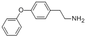 structure of CAS# 118468-18-1, 2-[4-(Phenoxy)Phenyl]Ethanamine;2-[4-(Phenoxy)Phenyl]Ethylamine;4-Phenoxyphenethylamine;2-(4-Phenoxyphenyl)Ethanamine