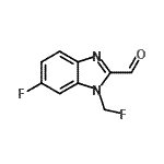 CAS#: 118469-18-4， 6-Fluoro-1-(Fluoromethyl)-1H-Benzimidazole-2-Carbaldehyde