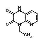 CAS#: 118470-93-2， 4-Ethyl-1,4-Dihydropyrido[2,3-b]Pyrazine-2,3-Dione