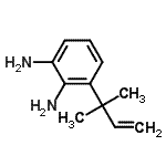 CAS#: 118489-60-4， 3-(2-Methyl-3-Buten-2-Yl)-1,2-Benzenediamine