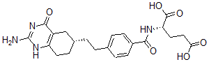 CAS#: 118537-33-0， (2S)-2-[[4-[2-[(6R)-2-Amino-4-Oxo-5,6,7,8-Tetrahydro-1H-Quinazolin-6-Yl]Ethyl]Benzoyl]Amino]Pentanedioic Acid