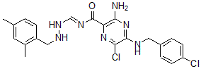 CAS#: 118573-60-7， 5-(N-4-Chlorobenzyl)-N-(2',4'-Dimethyl)Benzamil