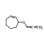 CAS 登录号：118616-35-6， 3-(丙二烯基氧基)环庚烯
