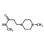 CAS#: 118699-19-7， N-Methyl-3-(4-Methyl-1-Piperazinyl)Propanamide