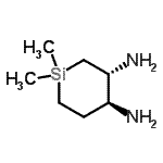 CAS#: 118747-26-5， (3R,4S)-1,1-Dimethyl-3,4-Silinanediamine