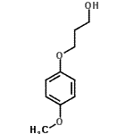 结构式 CAS# 118943-21-8, 3-(4-甲氧基苯氧基)-1-丙醇