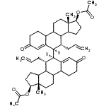 CAS#: 119020-36-9， (6beta,7alpha,8xi,9xi,10xi,14xi,17beta)-6-[(6beta,7alpha,8xi,9xi,10xi,14xi,17beta)-17-Acetoxy-7-Allyl-3-Oxoestr-4-En-6-Yl]-7-Allyl-3-Oxoestr-4-En-17-Yl Acetate