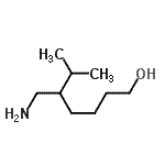 CAS#: 119026-20-9， 5-(Aminomethyl)-6-Methyl-1-Heptanol