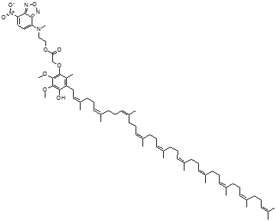 CAS#: 119110-36-0， 4-(N-(Acetoxyethyl)-N-Methylamino)-7-Nitro-2,1,3-Benzoxadiazole Ubiquinone