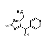 CAS#: 119193-62-3， 4-Ethyl-5-[Hydroxy(4-Pyridinyl)Methyl]-2H-Imidazole-2-Thione