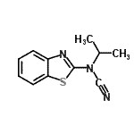 CAS#: 119283-38-4， 1,3-Benzothiazol-2-Yl(Isopropyl)Cyanamide
