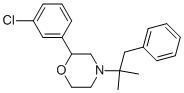 CAS#: 119491-62-2， 2-(3-Chlorophenyl)-4-(1,1-Dimethyl-2-Phenylethyl)-Morpholine