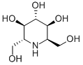 structure of CAS# 119557-99-2, alpha-Homonojirimycin;(2R,3R,5S,6R)-2,6-Dimethylolpiperidine-3,4,5-Triol;3,4,5-Piperidinetriol, 2,6-Bis(Hydroxymethyl)-, (2R-(2Alpha,3Alpha,4Beta,5Alpha,6Beta))-;Hnj Cpd