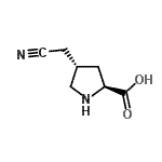 CAS#: 119595-95-8， (4S)-4-(Cyanomethyl)-L-Proline