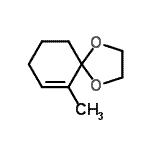 CAS#: 119728-91-5， 6-Methyl-1,4-Dioxaspiro[4.5]Dec-6-Ene