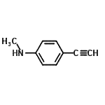 CAS#: 119754-15-3， 4-Ethynyl-N-Methylaniline