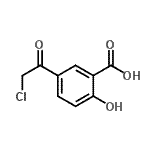 CAS#: 119798-65-1， 5-(Chloroacetyl)-2-Hydroxybenzoic Acid