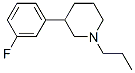 CAS#: 119817-93-5， 3-(3-Fluorophenyl)-N-N-Propylpiperidine