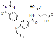 CAS#: 119820-56-3， 2-Desamino-2,3-Dimethyl-N(10)-Propargyl-5,8-Dideazafolic Acid