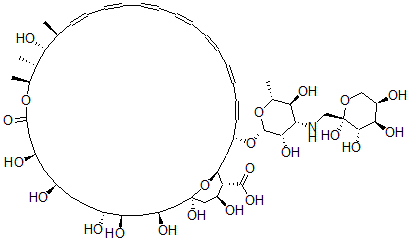 CAS#: 119829-29-7， N-(1-Deoxyfructosyl)Amphotericin B