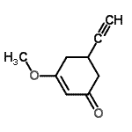 CAS#: 119951-06-3， 5-Ethynyl-3-Methoxy-2-Cyclohexen-1-One